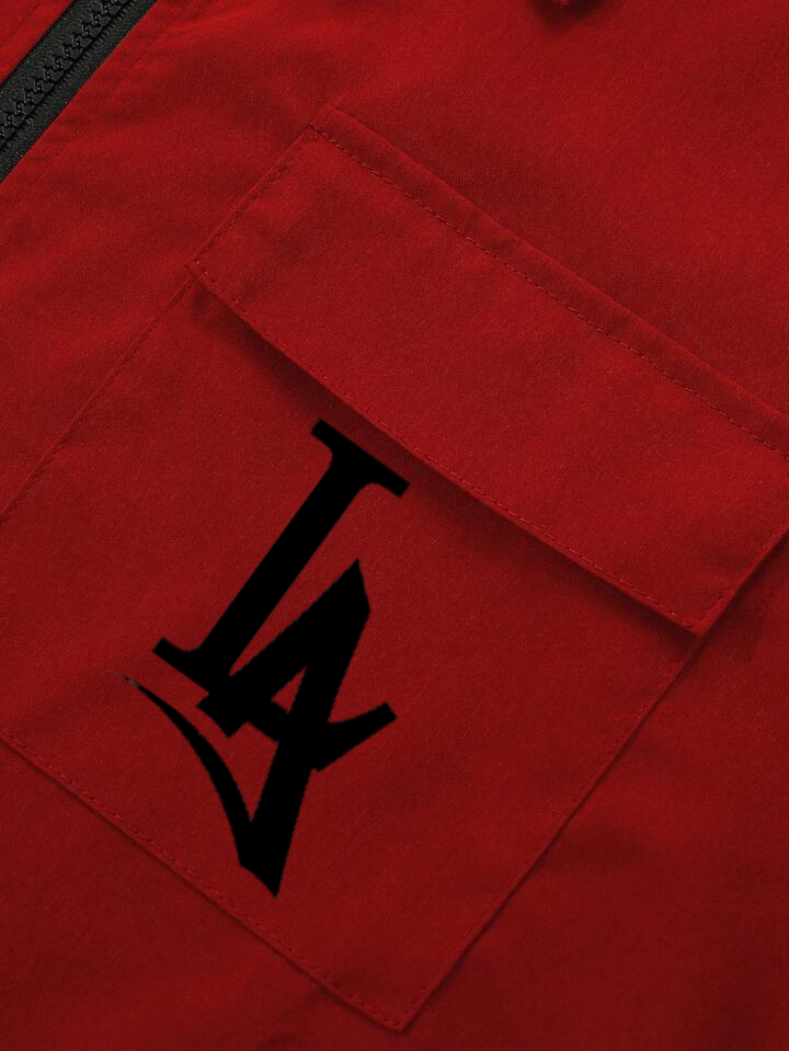 LA BEAR ZIP UP SHIRT