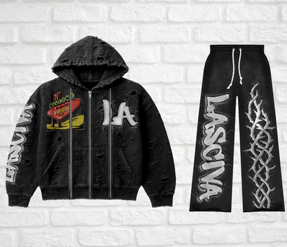 WELCOME TO LASCIVA HOODIE SET