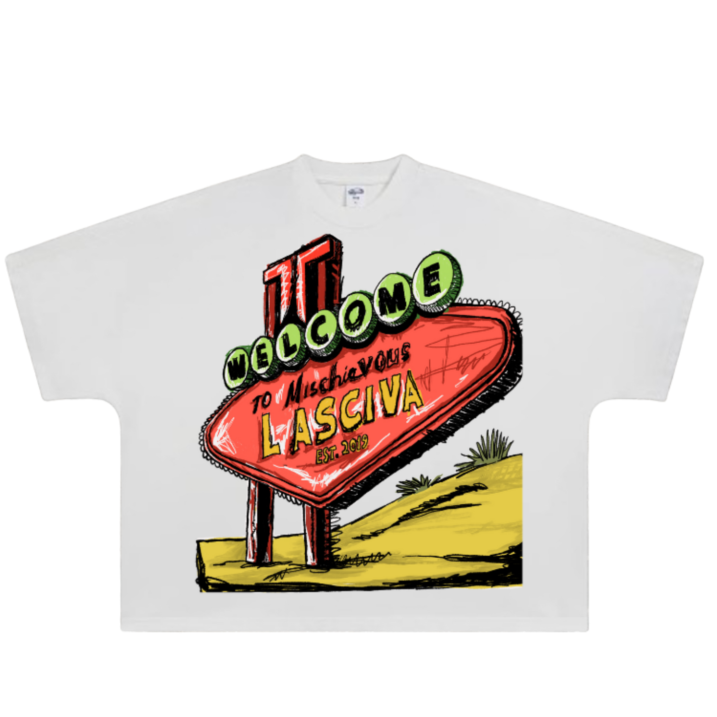 WELCOME TO LASCIVA TEE