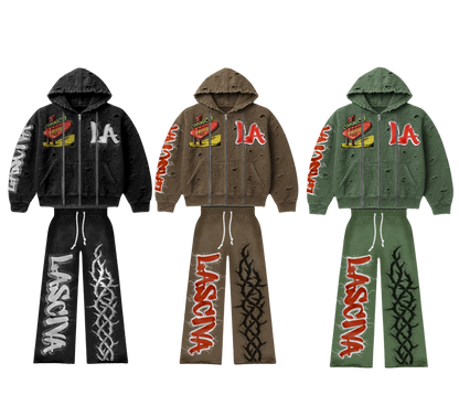 WELCOME TO LASCIVA HOODIE SET